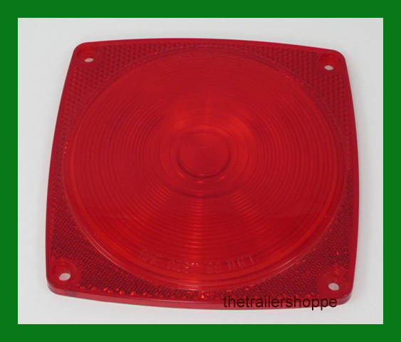 Replacement Trailer Red Lens for 440 Series Light