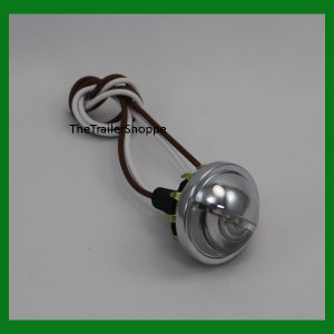 Mini Snap-In License Plate Lamp 1-1/2" Round