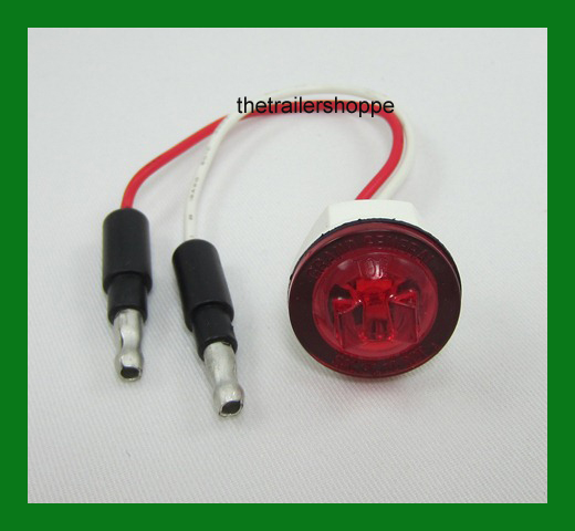 1" Round Clearance Marker 1 LED Light