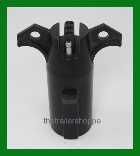 Trailer Light Adapter Plug Converter 7 Round to 4 Flat