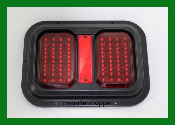Dual Trailer Tail Lights -Surface Mount