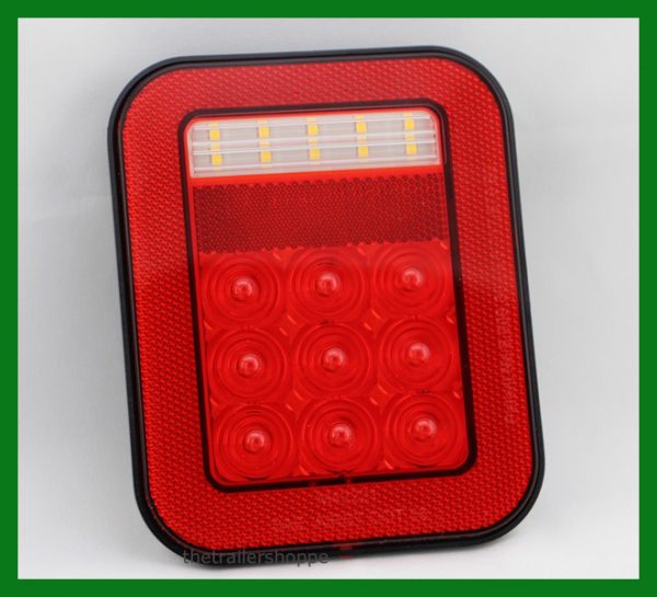 Combination Stop, Turn, Tail & Back Up Light 19 LED -Three Stud
