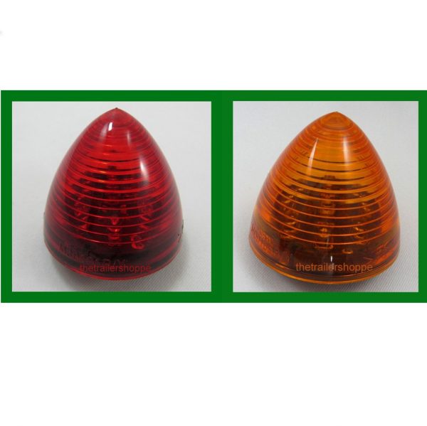 2" Round Beehive Clearance Marker 9 LED Light