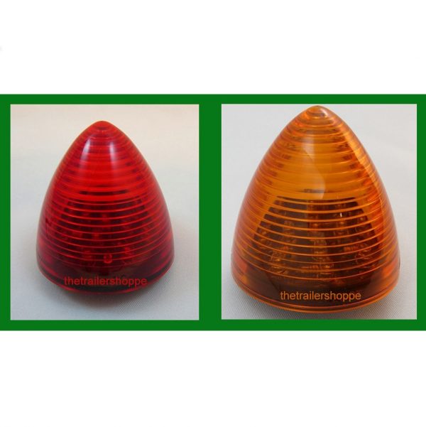 2-1/2" Round Beehive Clearance Marker 13 LED Light