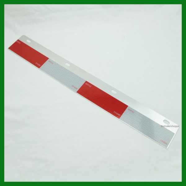 Aluminum Straight Mud Flap Strip With Reflective Tape