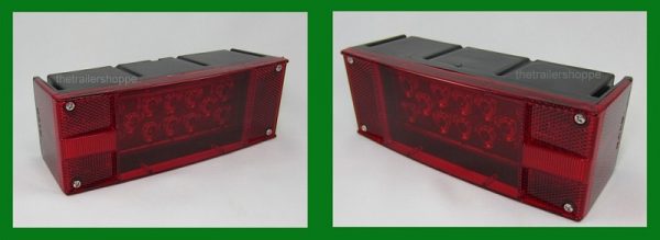 Combination Stop, Turn, Tail 12 LED Red Light