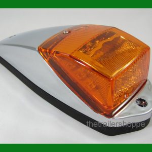 Chrome Cab Marker Light Amber 17 LED