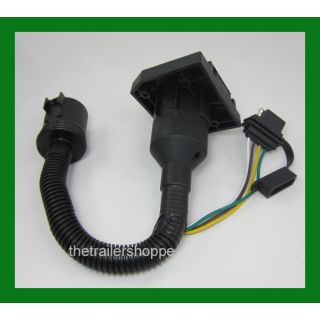Trailer Light Plug Adaptor 7 RV & 4 flat Ford Chevy