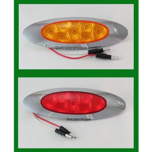 Ultra Thin Amber LED Light Bar 3-3/4" x 7/8"