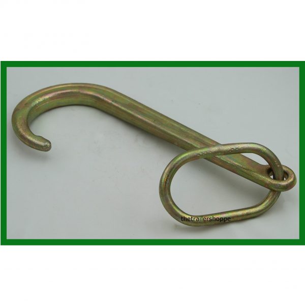 1/4" Forged Auto Tow Hooks with 1/2" Link