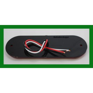 6"  Oval Red Stop, Turn, Tail Light 14 LED Low Profile