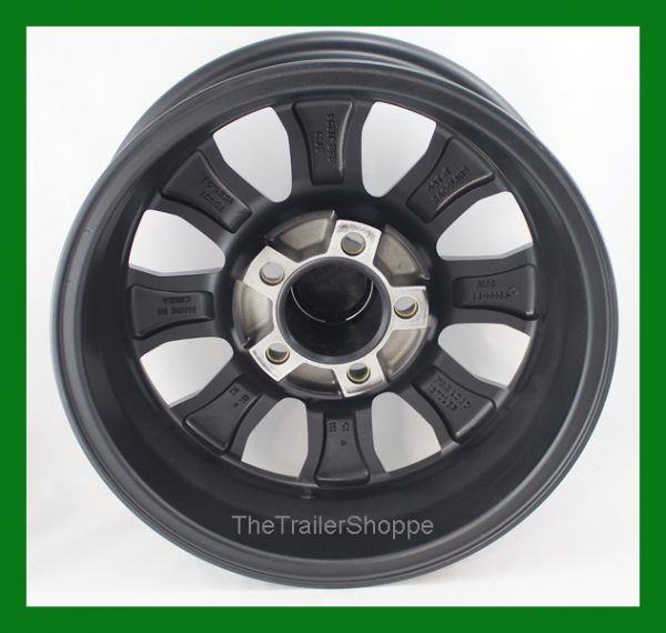 Mamba 15"  Wheel with Black Detail 8 Spoke 5 on 4.5