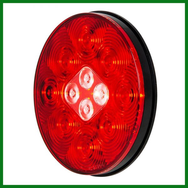 4" Round Stop Turn Tail & Back Up 13 LED Combo