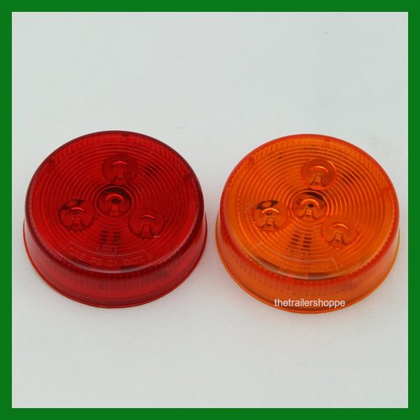 2-1/2" Round Clearance Marker 4 LED Light