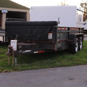 7 X 14 Used Carry On Dump Trailer